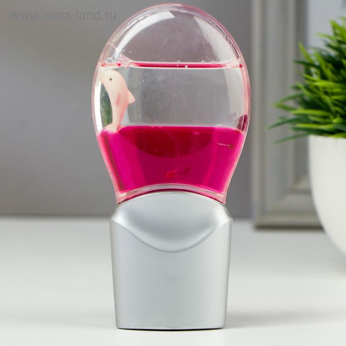 

Ночник Кроха 0,3W (датчик освещенности) LED серебро/розовый