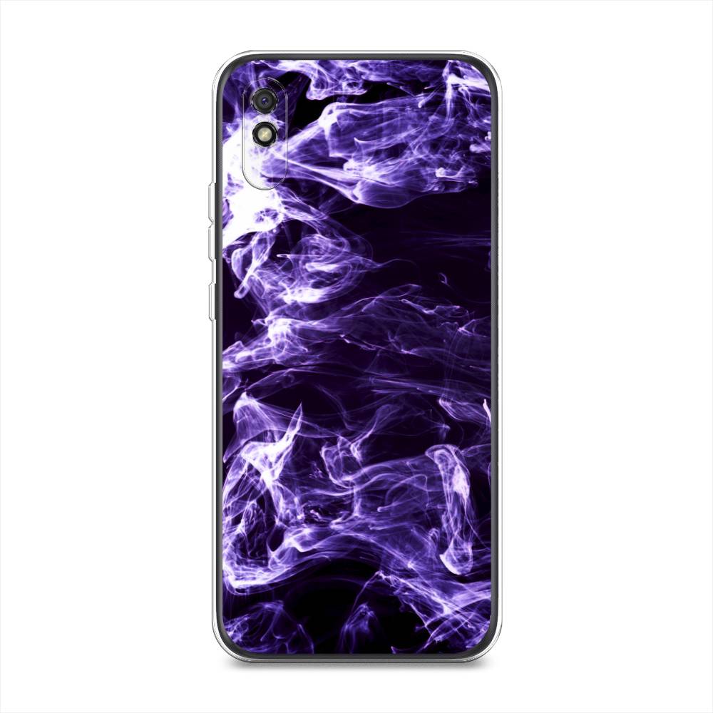 

Чехол на Xiaomi Redmi 9A "Фиолетовый дым", Фиолетовый;белый;черный, 38950-3