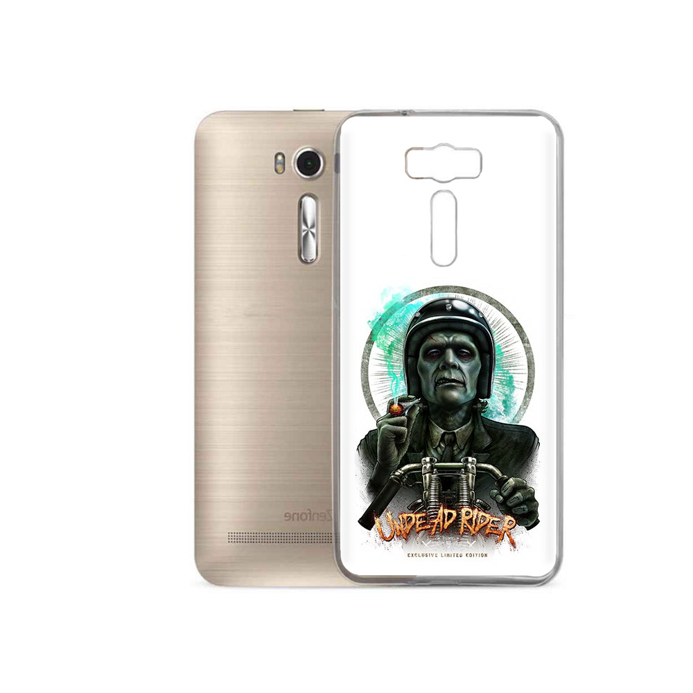 

Чехол MyPads для Asus ZenFone 2 Laser (ZE500KL) зеленый мужчина с сигаретой на мотоцикле, Прозрачный, Tocco