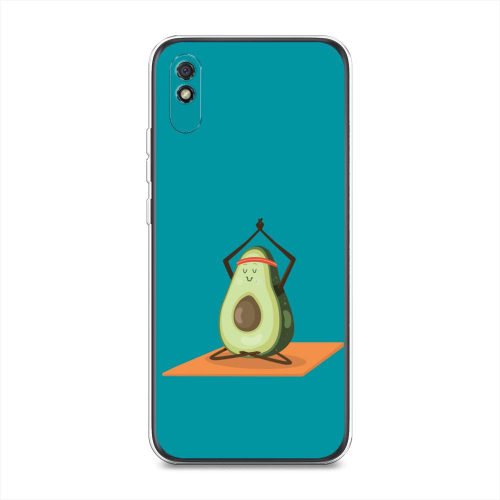 

Чехол на Xiaomi Redmi 9A "Расслабься с авокадо", Голубой, 38950-6