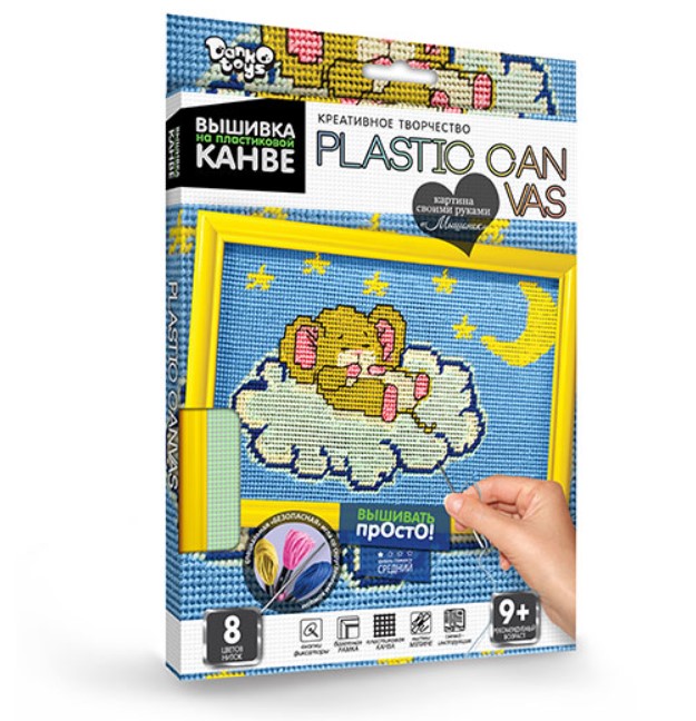 Вышивка на пластиковой канве DANKO TOYS Plastic Canvas набор 9 PC-01-09 709₽