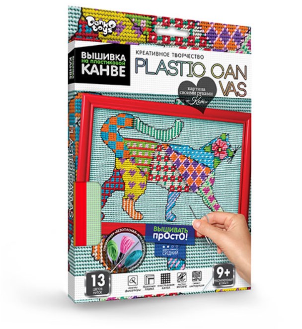 Вышивка на пластиковой канве DANKO TOYS Plastic Canvas набор 8 PC-01-08 709₽