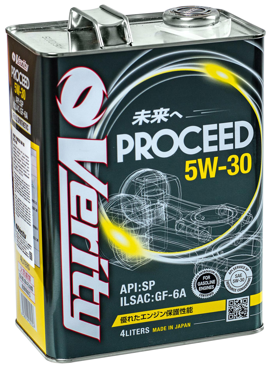 Моторное масло синтетика VERITY PROCEED 5W-30 SP/GF-6A 4L