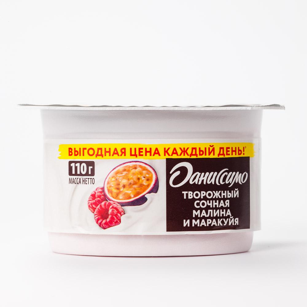 Продукт творожный Danone Даниссимо сочная малина-маракуйя 5,6% 110 г