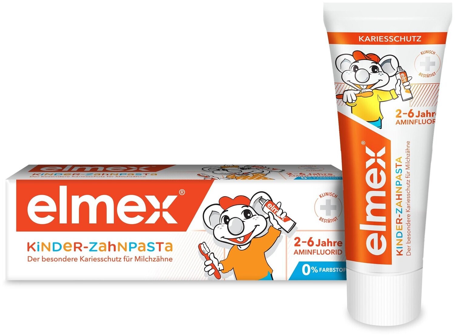 фото Зубная паста elmex kinder 2-6лет 50мл 2273