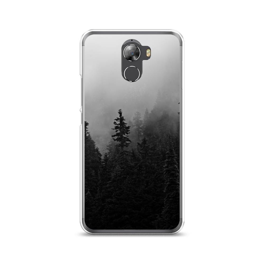 

Чехол на Wileyfox Swift 2 "Туманный лес", Серый;черный, 210350-2