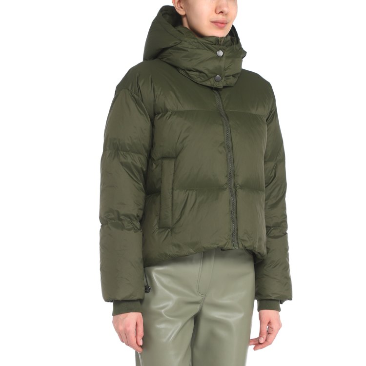 

Пуховик женский Maison David MLY010-1 зеленый XL, MLY010-1