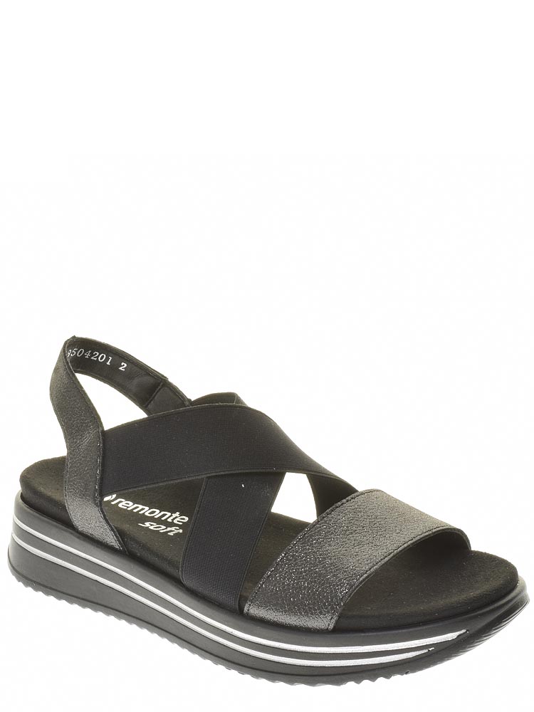 

Босоножки женские REMONTE 153426 черные 37 RU, 153426