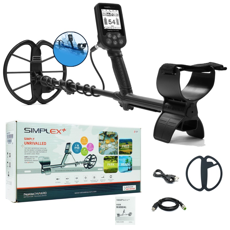 

Металлоискатель Nokta Makro Simplex Plus, Черный, Simplex Plus