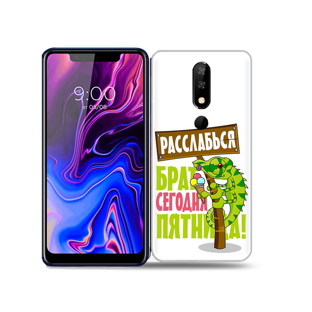 

Чехол MyPads Tocco для BQ 5732L пятница, Прозрачный, Tocco