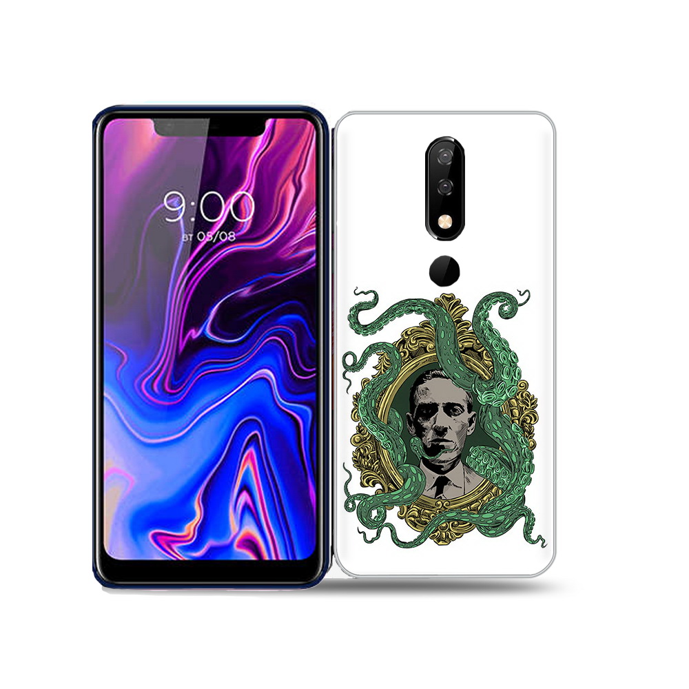 

Чехол MyPads Tocco для BQ 5732L портрет с кракеном, Прозрачный, Tocco