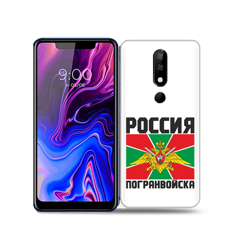 

Чехол MyPads Tocco для BQ 5732L погранвойска, Прозрачный, Tocco