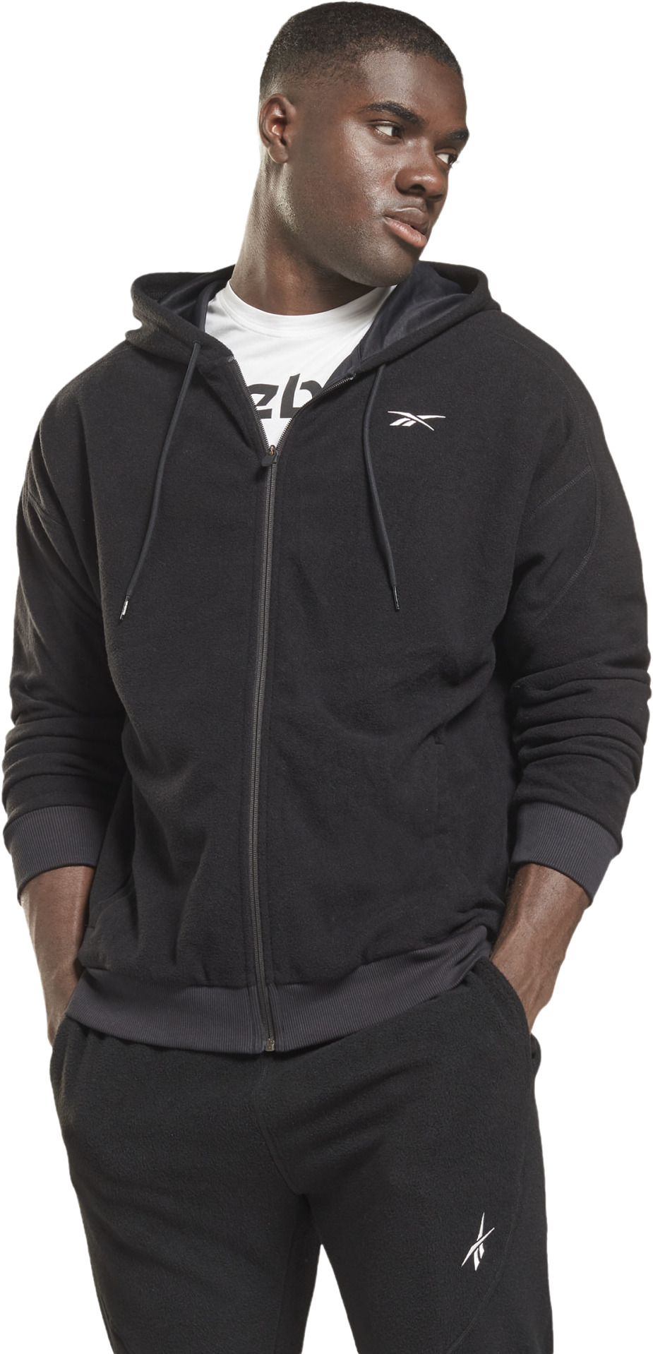 

Толстовка мужская Reebok GT5752 черная M, GT5752