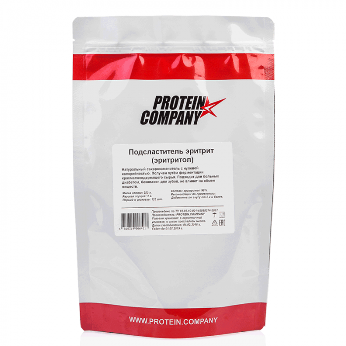 

Эритрит Protein Company 250 г, Эритрит