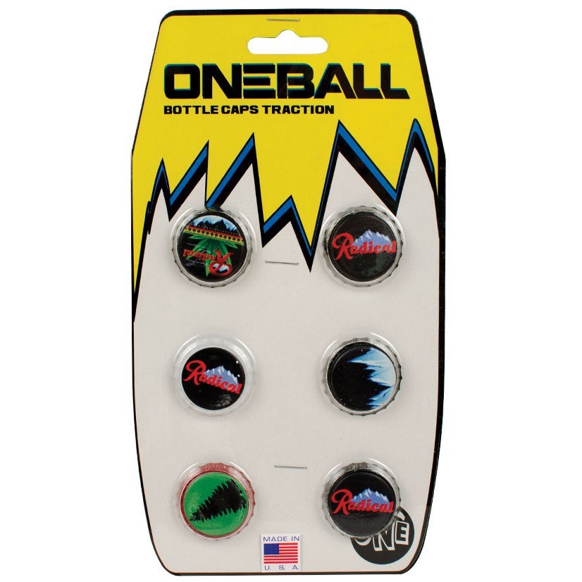 

Наклейка На Сноуборд Oneball Bottle Caps 6 Pcs, Usa Made, Bottle Caps 6 Pcs, Usa Made