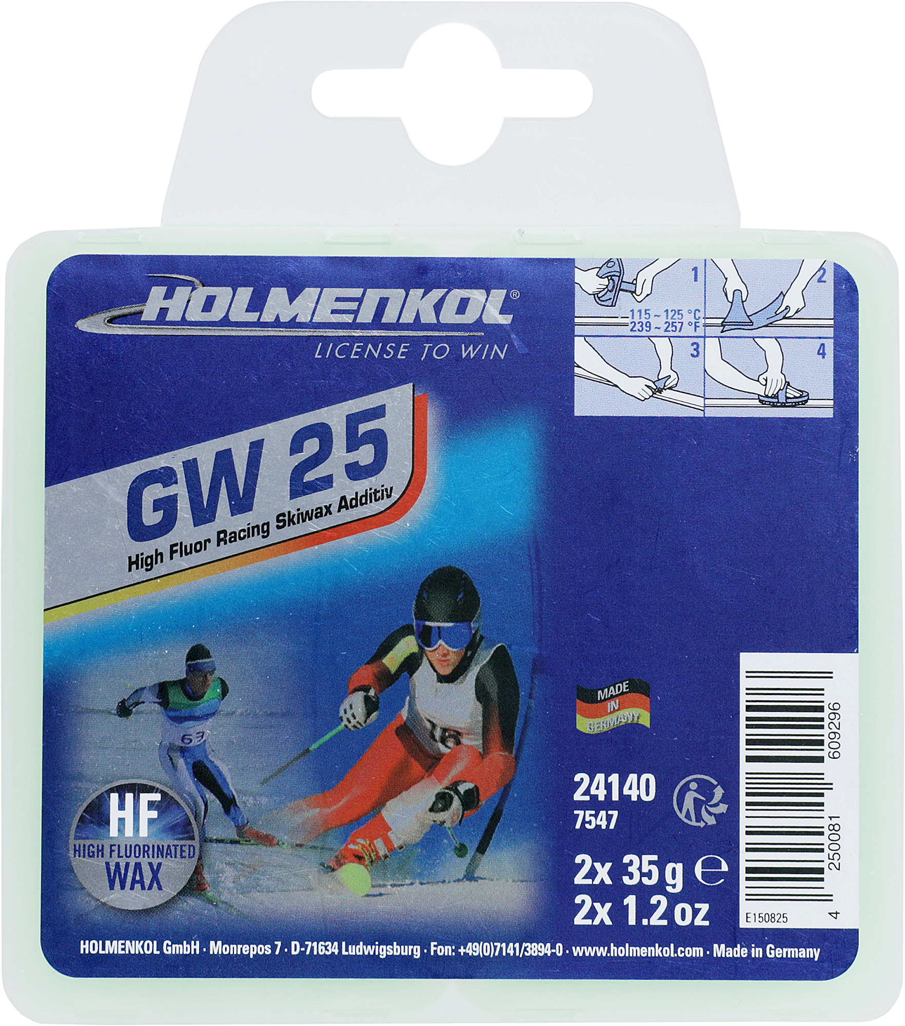 Высокофтористый Парафин Holmenkoln 2021-22 Additiv High­fluor Gw 25