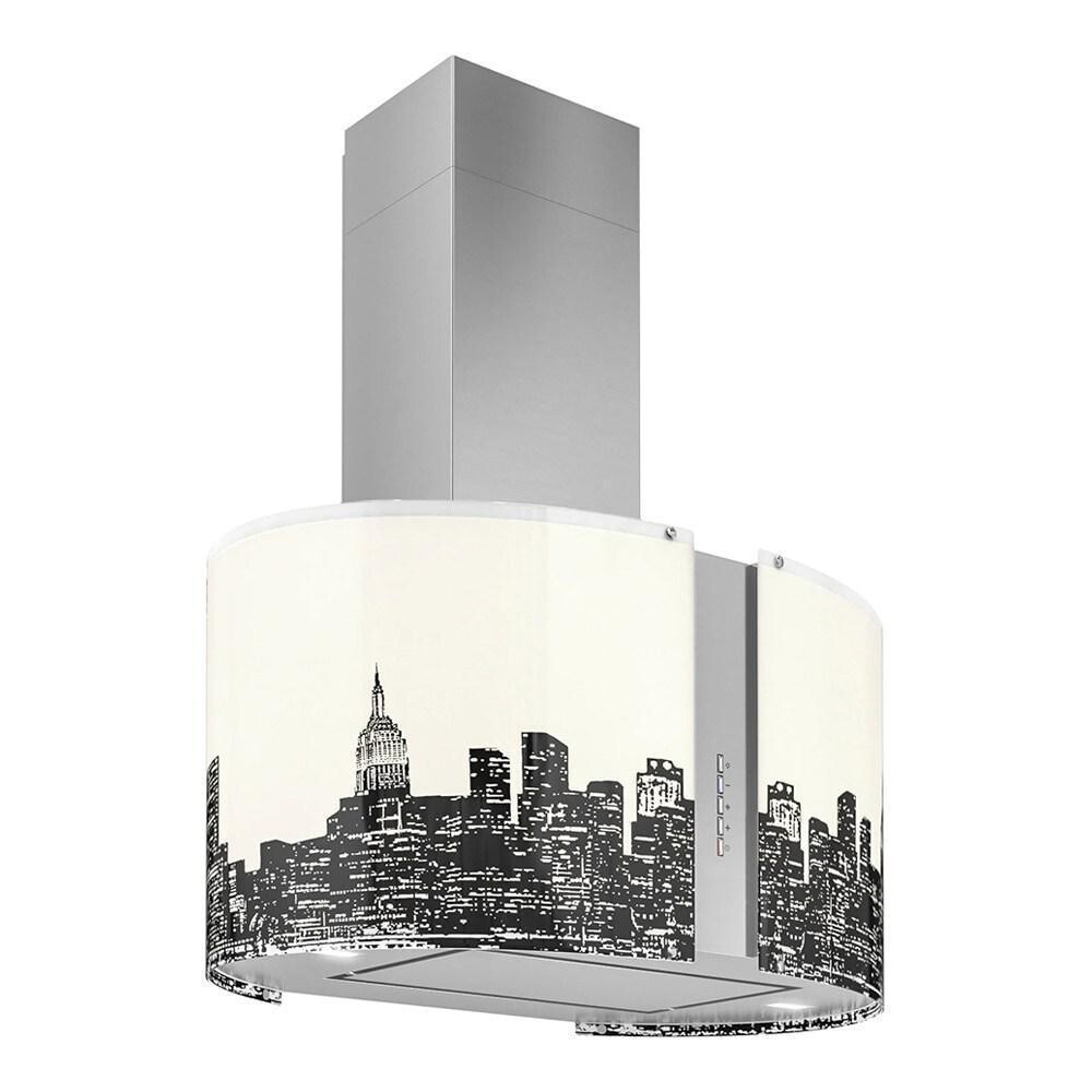 

Островная вытяжка Falmec MIRABILIA 67 NEW YORK VETRO 800