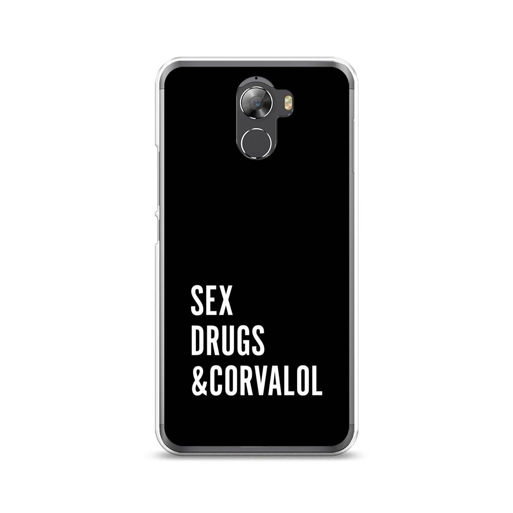 

Чехол на Wileyfox Swift 2 "Corvalol", Черный;серый;белый, 210350-6