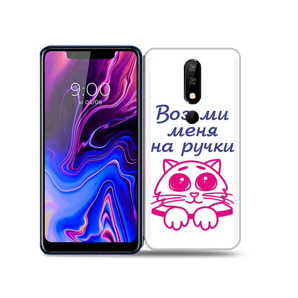 

Чехол MyPads Tocco для BQ 5732L мяу, Прозрачный, Tocco