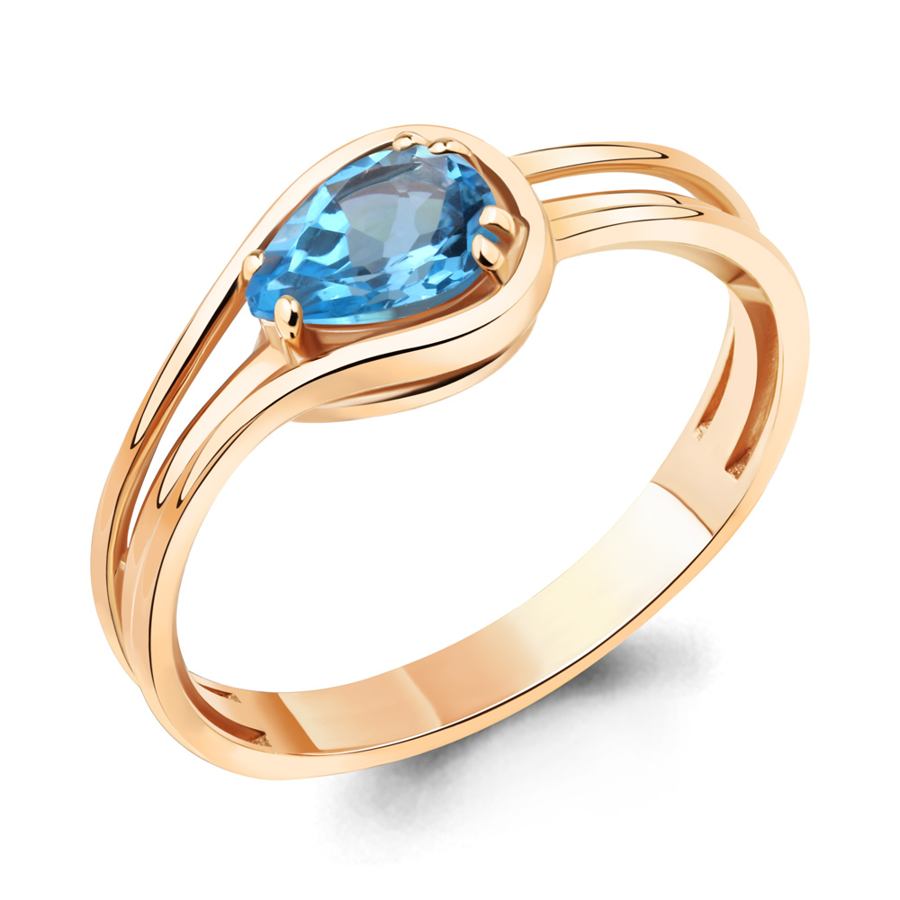 

Кольцо из серебра с топазом Aquamarine Aquamarine 6960705_925_з р, 6960705_925_з