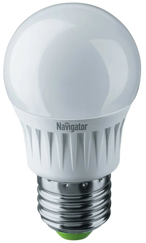 

Лампа светодиодная Navigator E27 5 Вт 2700K груша теплый свет