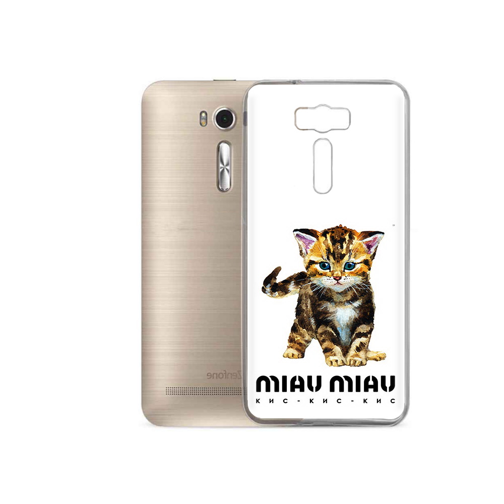 

Чехол MyPads Tocco для Asus ZenFone 2 Laser (ZE500KL) Бренд miau miau, Прозрачный, Tocco