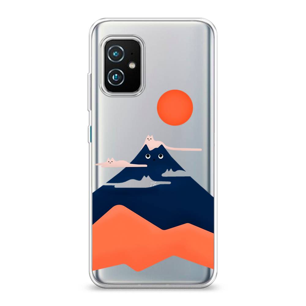 

Чехол Case Place 44450-4 для Asus Zenfone 8 "Кот-гора", 44450-4