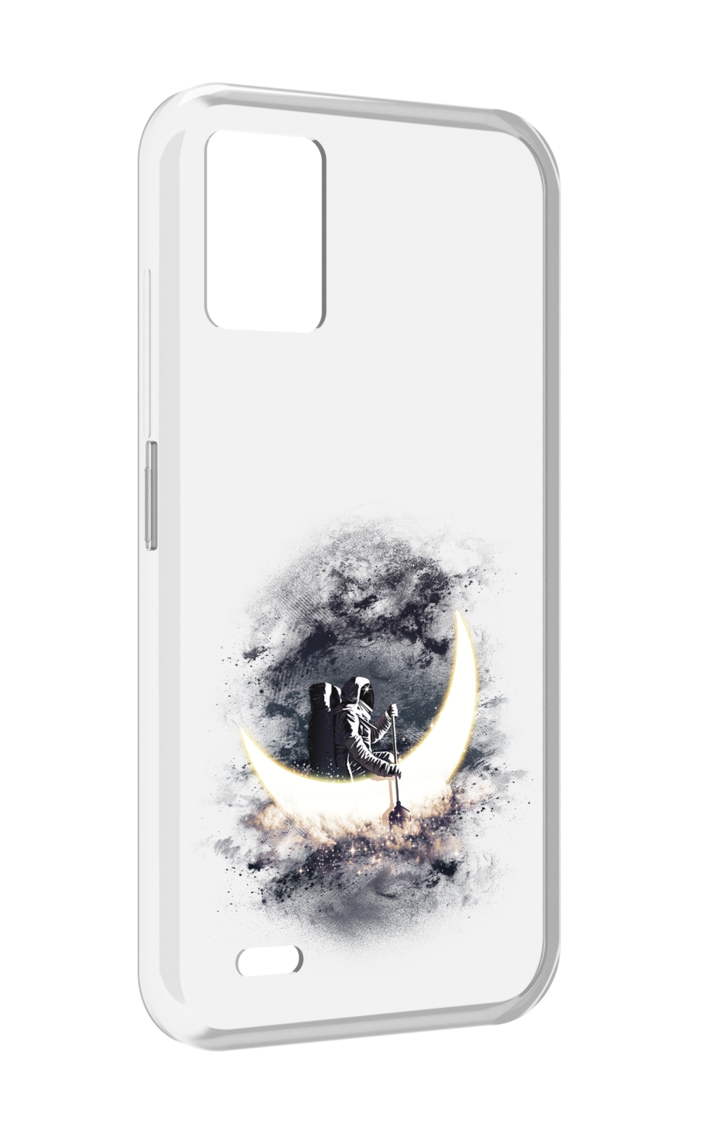 

Чехол MyPads лунный путешественник для UMIDIGI Bison 1, Прозрачный, Tocco