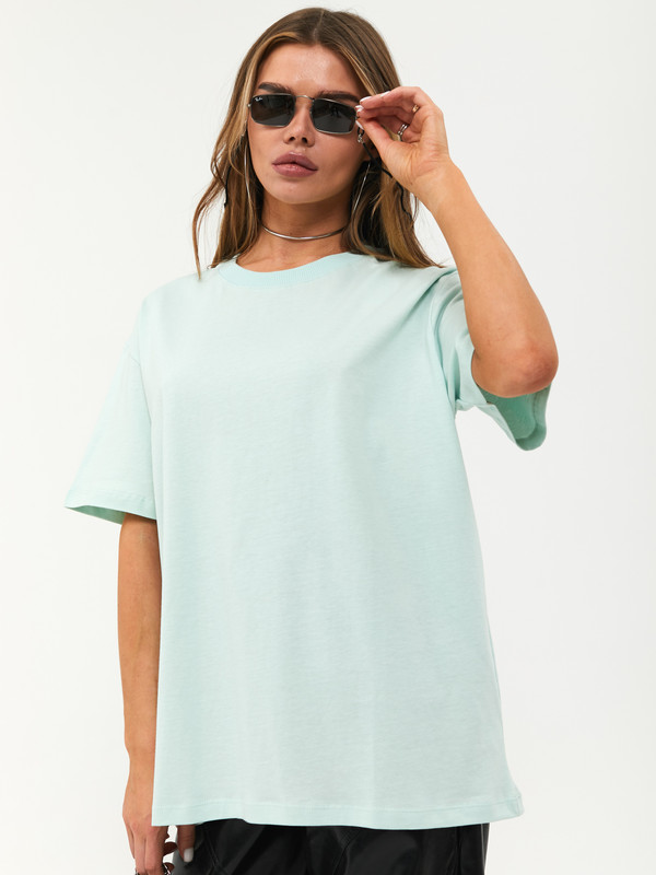 

Футболка женская Little Secret uz200431 бирюзовая, Бирюзовый, uz200431