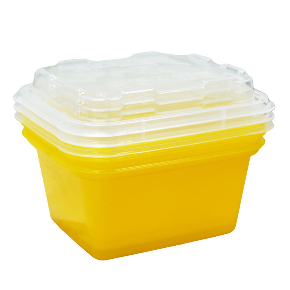 Набор контейнеров д/заморозки Zip mini 3 шт. (лимон)