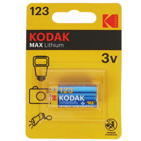 

Батарейка Kodak Cr123 KODAK арт. 30956223-RU1