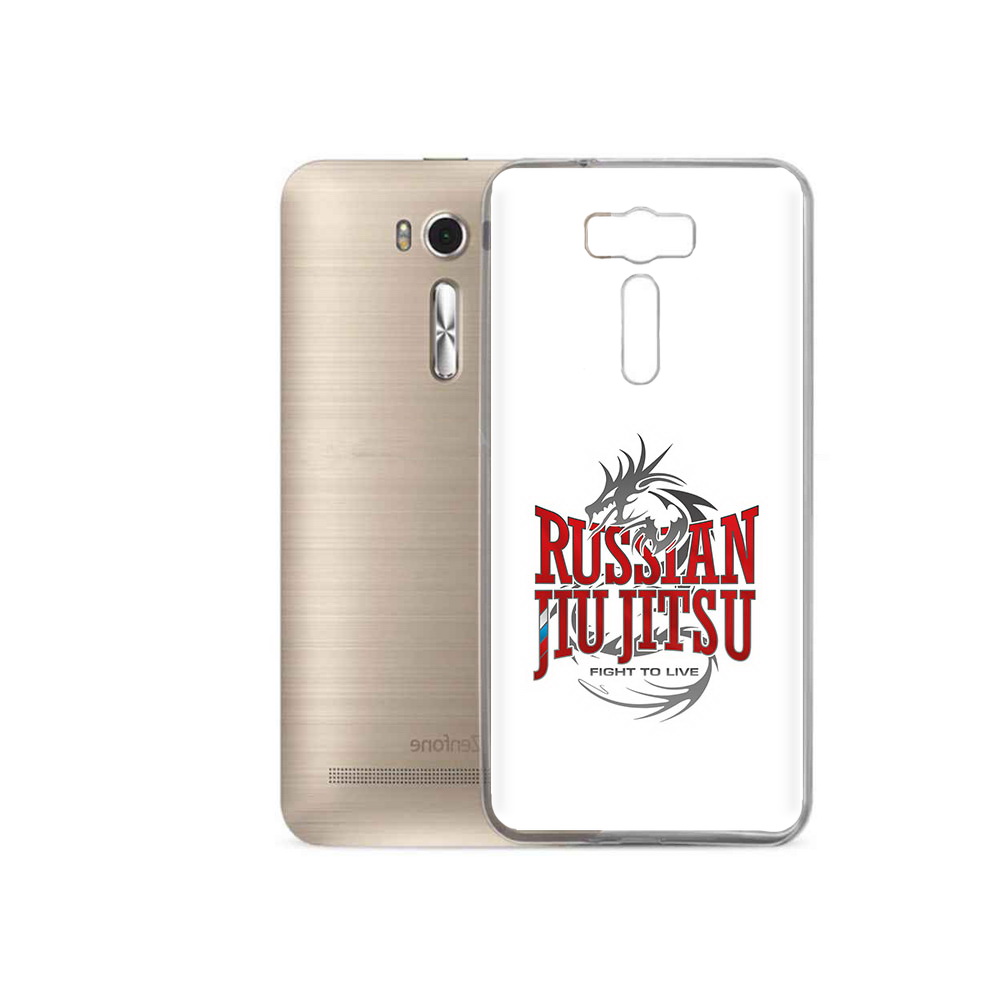 

Чехол MyPads Tocco для Asus ZenFone 2 Laser (ZE500KL) джиу джитсу, Прозрачный, Tocco