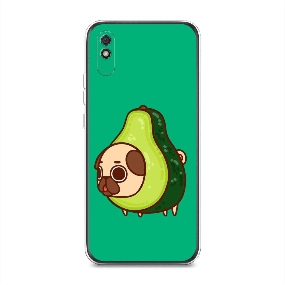 

Чехол на Xiaomi Redmi 9A "Мопс авокадик", Зеленый, 38950-1