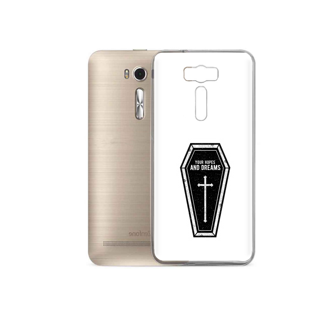 

Чехол MyPads Tocco для Asus ZenFone 2 Laser (ZE500KL) гроб с мечтами, Прозрачный, Tocco