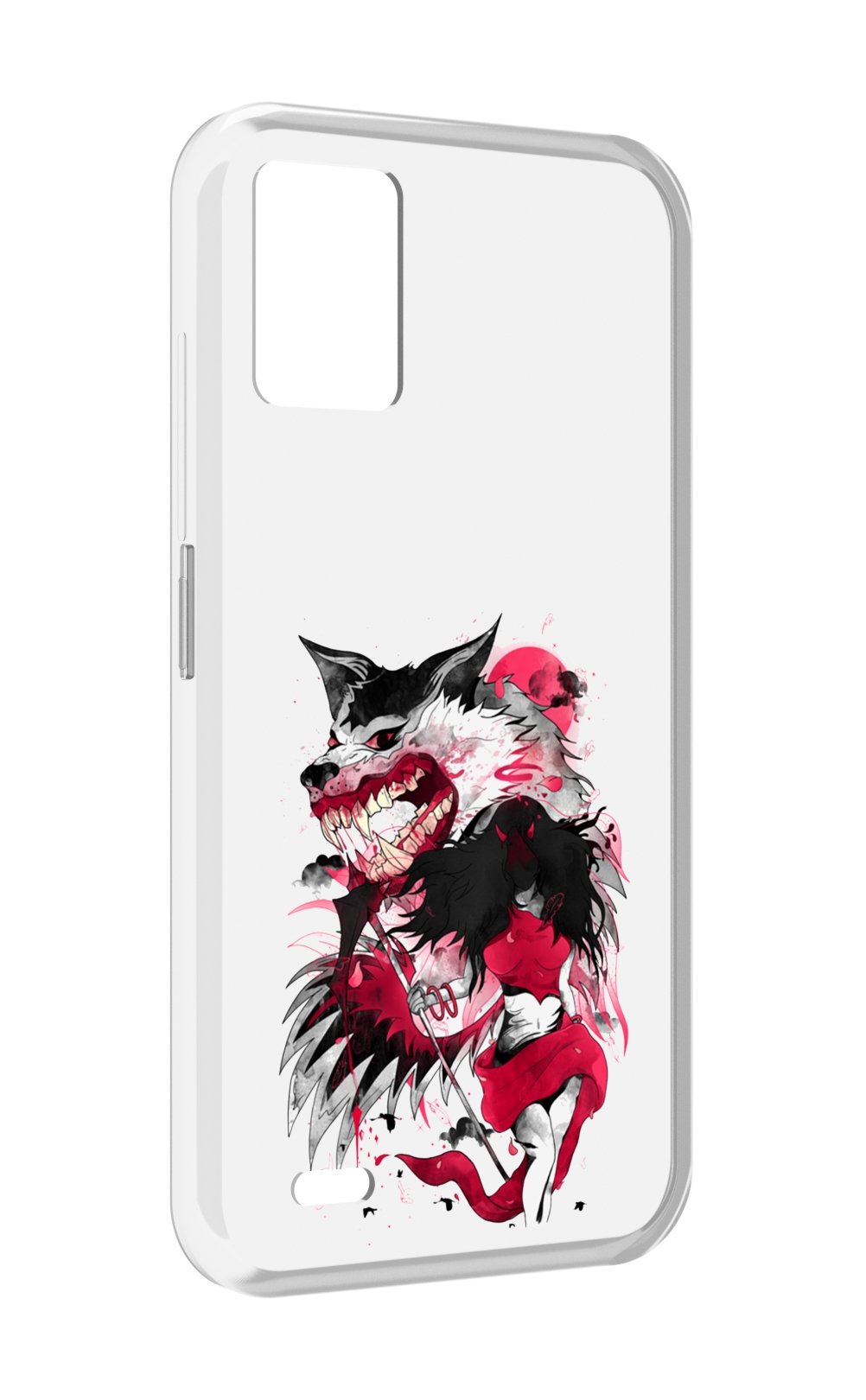 

Чехол MyPads красная шапочка для UMIDIGI Bison 1, Прозрачный, Tocco