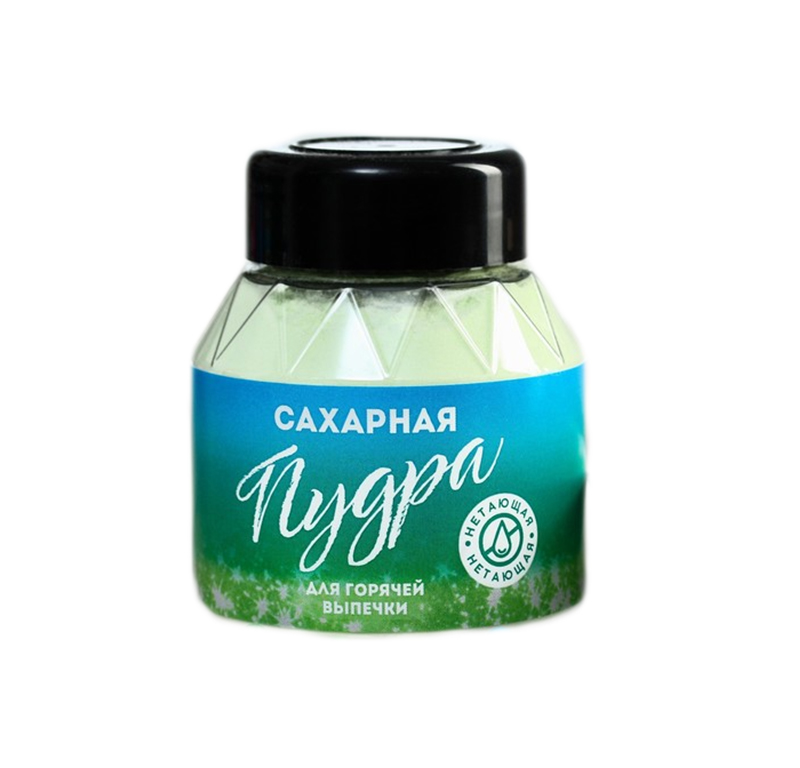 

Зелёная нетающая сахарная пудра KONFINETTA, 100 г