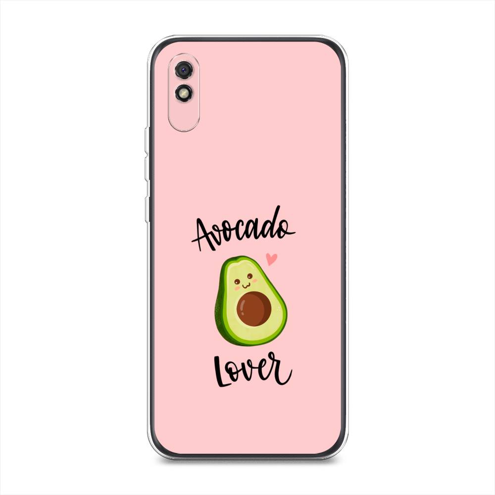 

Чехол на Xiaomi Redmi 9A "Avocado lover", Розовый;зеленый, 38950-6