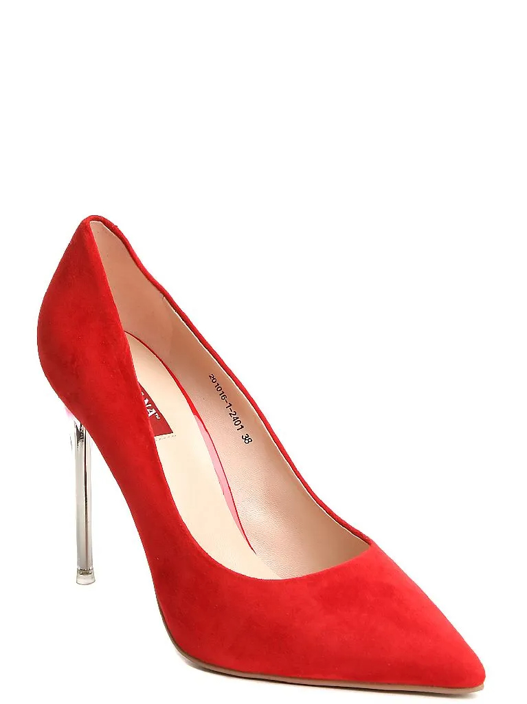 Туфли женские Milana 201016-1 красные 40 RU