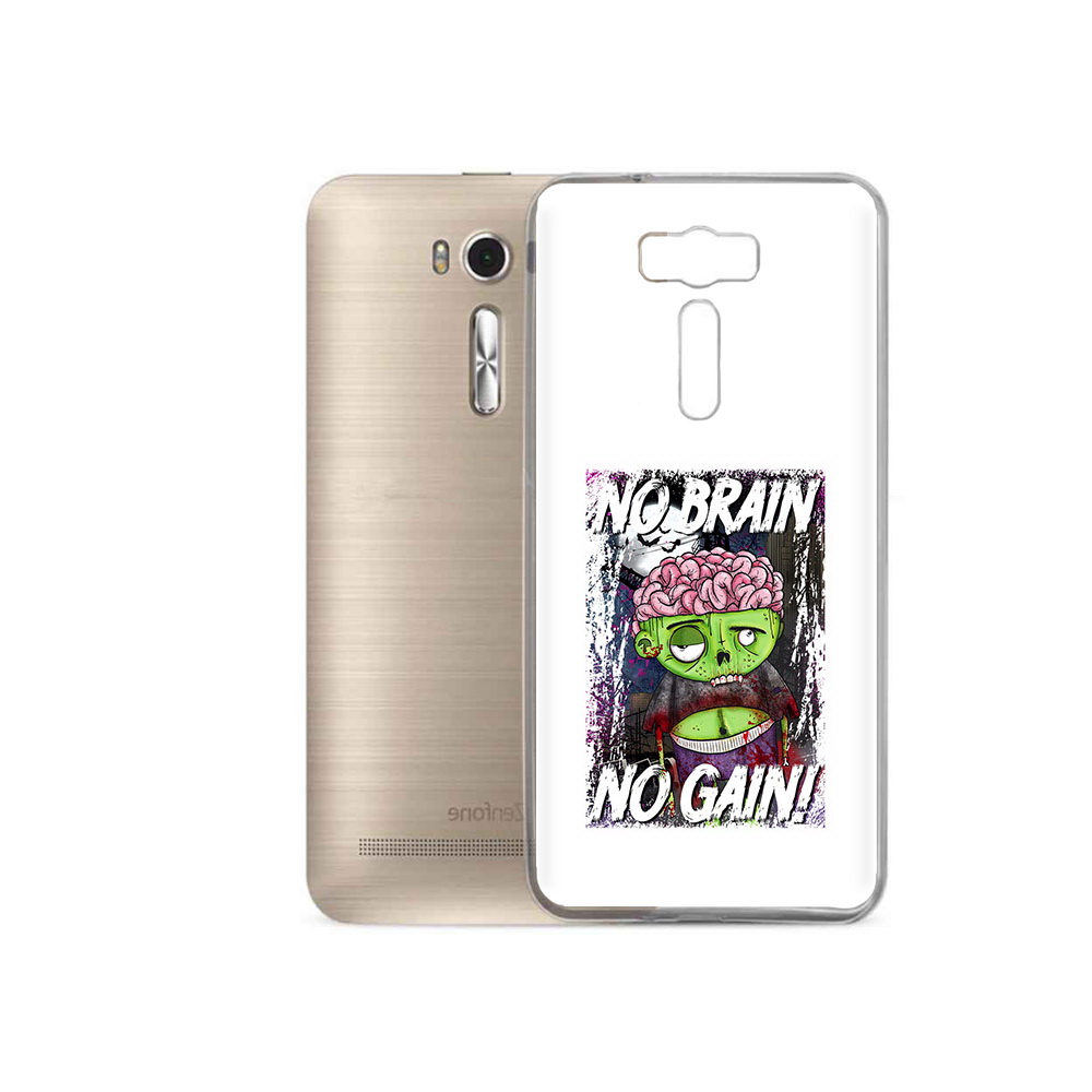 

Чехол MyPads Tocco для Asus ZenFone 2 Laser (ZE500KL) глупый зомби, Прозрачный, Tocco