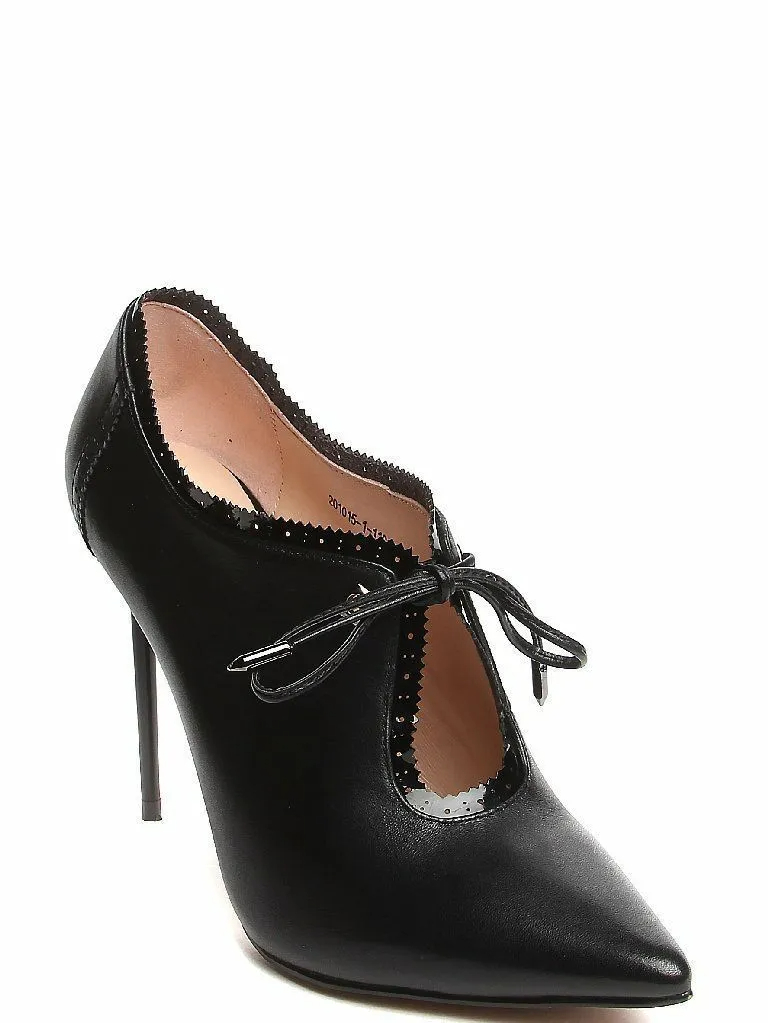 Туфли женские Milana 201015-1 черные 37 RU