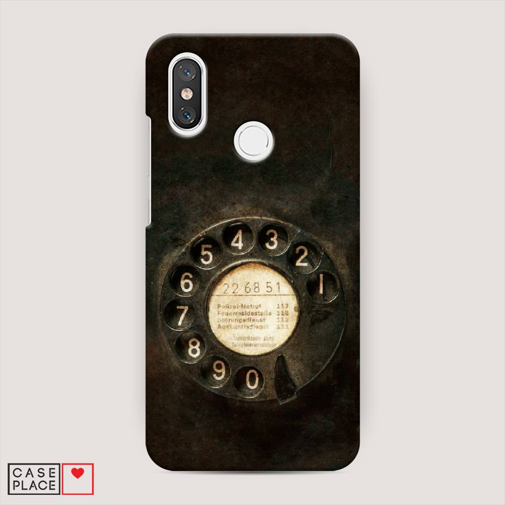 

Пластиковый чехол "Старинный телефон" на Xiaomi Mi 8, 33520-4