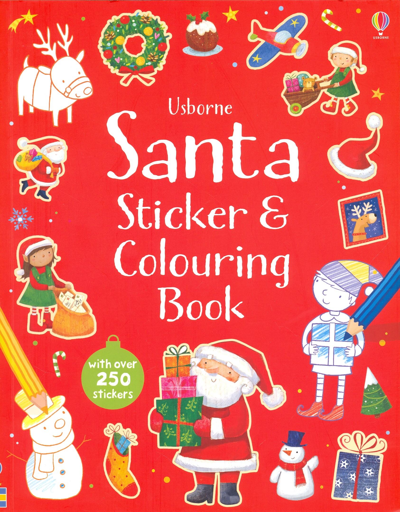 

Santa Sticker and Colouring Book