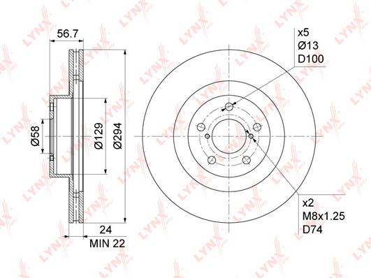 

Диск тормозной передний (293,5x24) подходит для SUBARU Forester(SF-J) 2.0-2.5 01 / Impreza