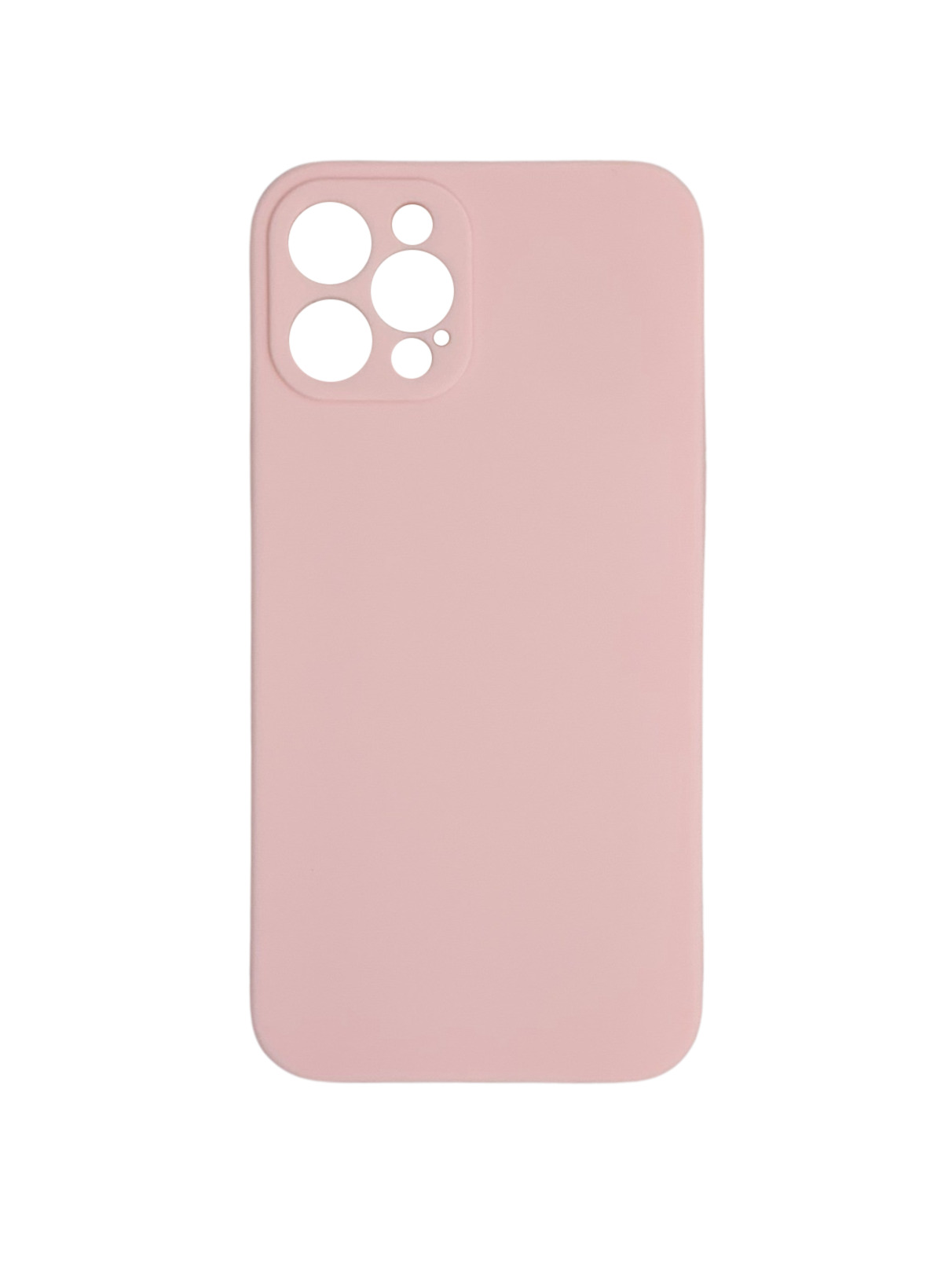 

Чехол для Apple iPhone 12 Pro, матовый розовый, Silicone case
