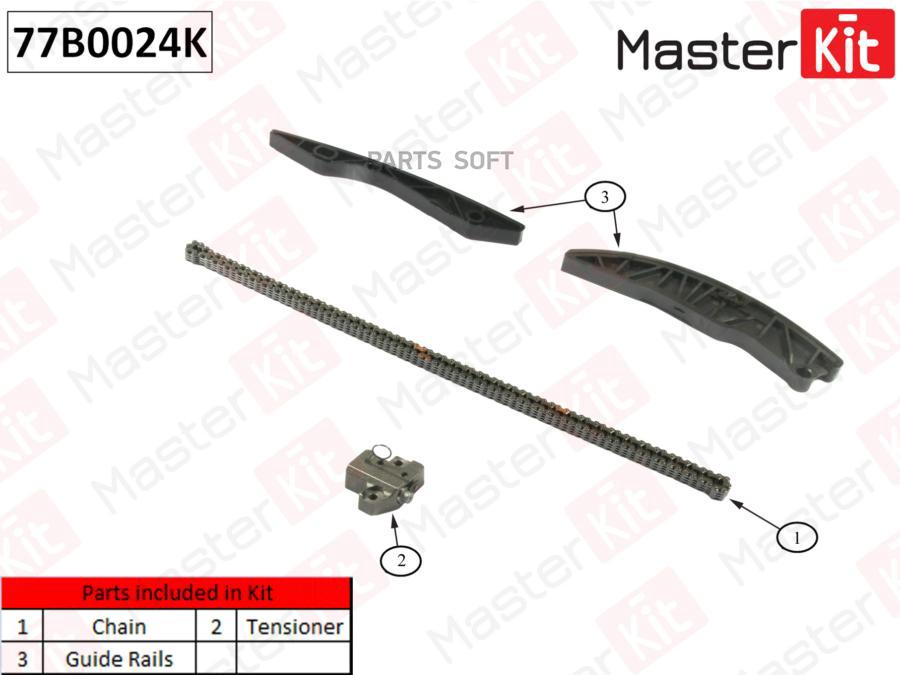 

Комплект Цепи Грм Hyundai/Kia Solaris/I30/Ceed/Rio G4fa/G4fc 1.4-1.6 09-16(Без Звездочек)