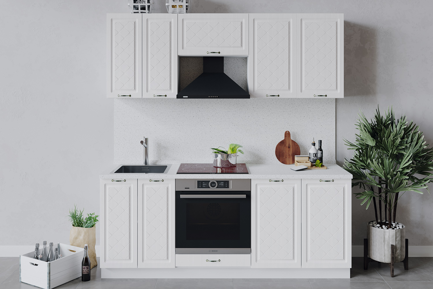 

Кухонный гарнитур Hoff Бьянка, Бьянка