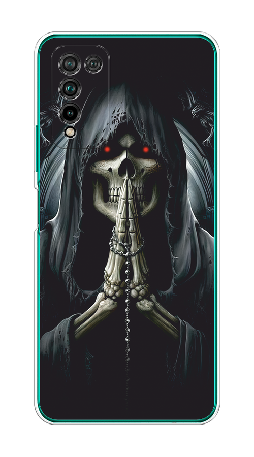 

Чехол на Honor 10X Lite "Молитва", Серый, 6104650-1