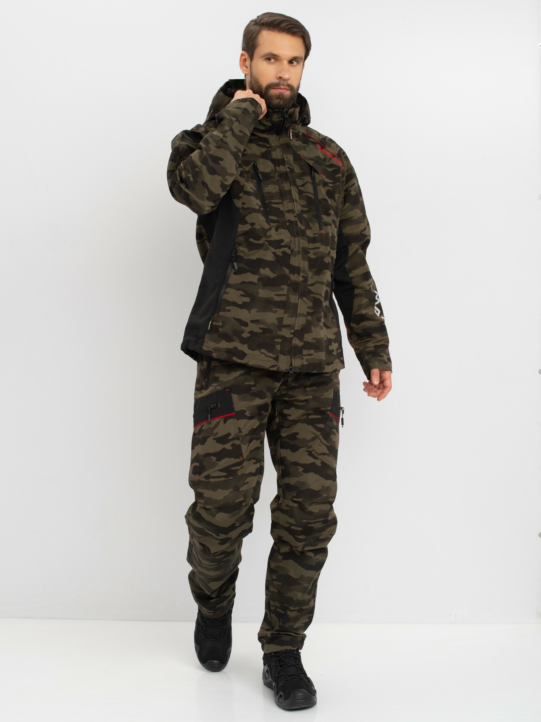 

Костюм летний Huntsman Матрица ткань Смесовая Рип-Стоп цвет КМФ DJIN 44-46/170-176, Бежевый;хаки, Матрица