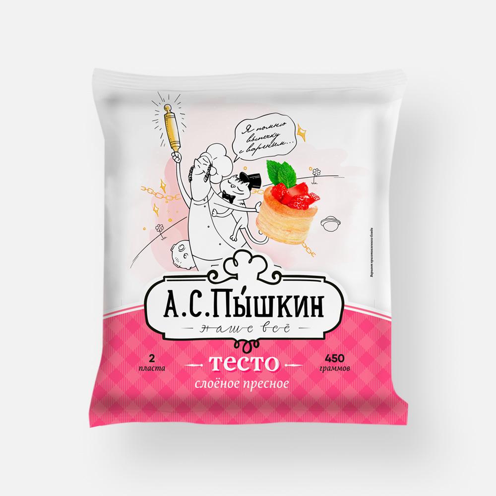 

Тесто А. С. Пышкин слоёное, пресное, 450 г