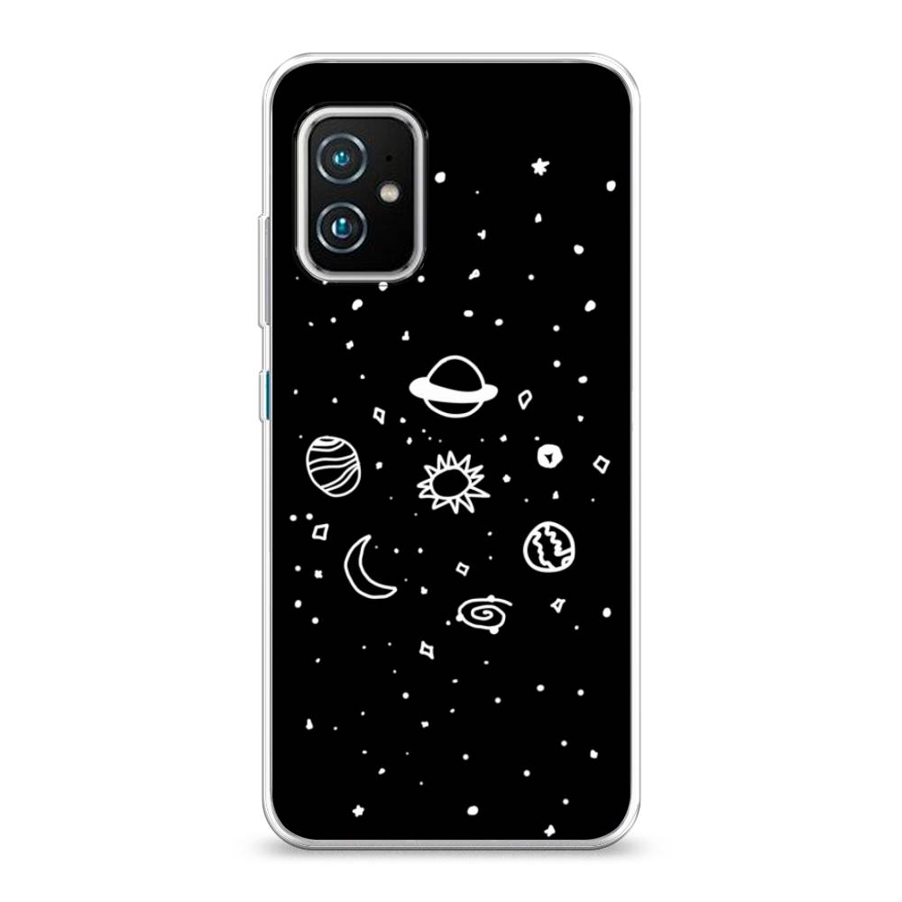 

Чехол Case Place 44450-2 для Asus Zenfone 8 "Дудл солнечной системы", 44450-2